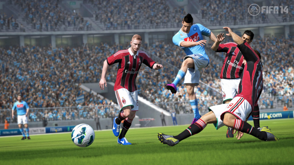 Screen z gry FIFA 14