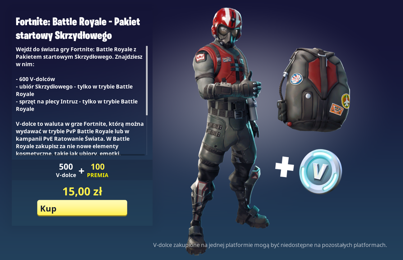 Fortnite starter pack