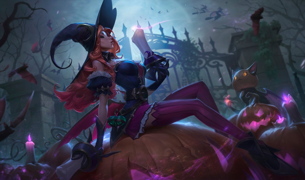 bewitching miss fortune early splash art