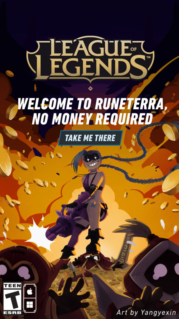 caitlyn burman welcome to runeterra league of legends ad