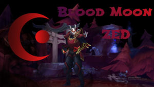 Custom skin Blood Moon Zed - grafika koncepcyjna #1
