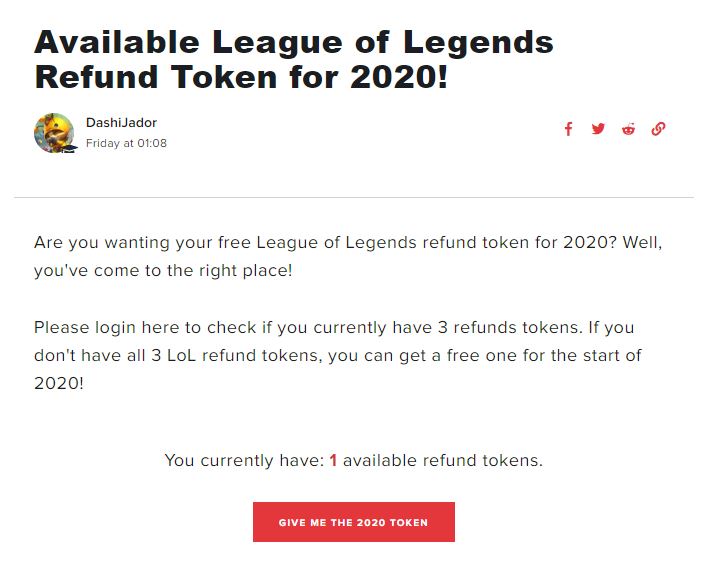 Жетон возврата лига легенд 2022. Как получить жетон возврата в Лиге легенд. Рефаунд еды. Support riotgames com